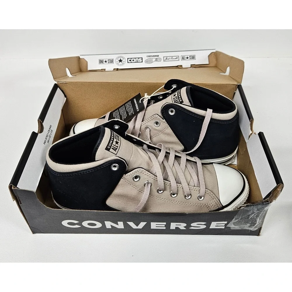 Converse Chuck Taylor All Star High Street Khaki Black Mens 12 A14294C Mid Top